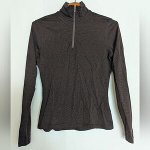 Smartwool Small Light Thin Baselayer Merino Wool Thermal Layer 1/4 Zip Rei